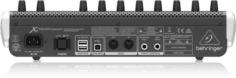 德国百灵达x-touch桌面控制器